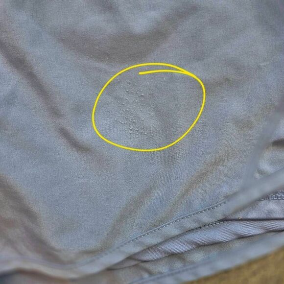 Avia Women's Periwinkle Blue Poly/Spandex Running Athletic Shorts w Zip Pocket - Picture 9 of 11